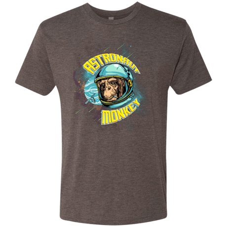 T-Shirts Macchiato / Small ASTRONAUT MONKEY Men's Triblend T-Shirt
