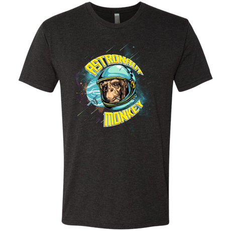 T-Shirts Vintage Black / Small ASTRONAUT MONKEY Men's Triblend T-Shirt