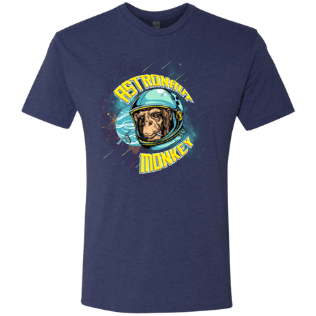 T-Shirts Vintage Navy / Small ASTRONAUT MONKEY Men's Triblend T-Shirt