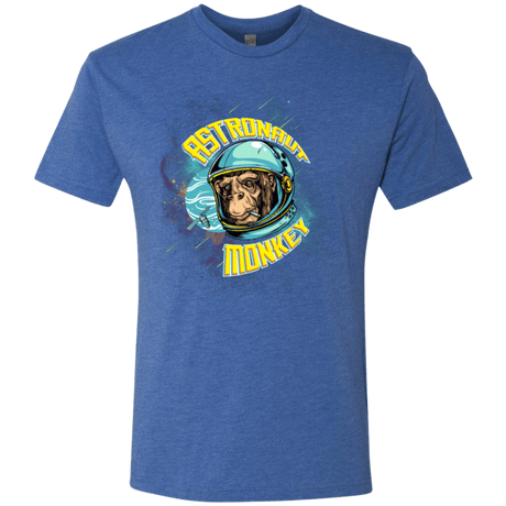 T-Shirts Vintage Royal / Small ASTRONAUT MONKEY Men's Triblend T-Shirt