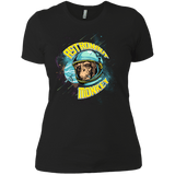 T-Shirts Black / X-Small ASTRONAUT MONKEY Women's Premium T-Shirt