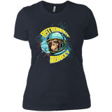T-Shirts Indigo / X-Small ASTRONAUT MONKEY Women's Premium T-Shirt