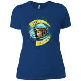 T-Shirts Royal / X-Small ASTRONAUT MONKEY Women's Premium T-Shirt