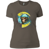 T-Shirts Warm Grey / X-Small ASTRONAUT MONKEY Women's Premium T-Shirt