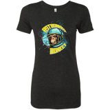 T-Shirts Vintage Black / Small ASTRONAUT MONKEY Women's Triblend T-Shirt