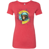 T-Shirts Vintage Red / Small ASTRONAUT MONKEY Women's Triblend T-Shirt