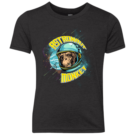 T-Shirts Vintage Black / YXS ASTRONAUT MONKEY Youth Triblend T-Shirt