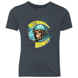 T-Shirts Vintage Navy / YXS ASTRONAUT MONKEY Youth Triblend T-Shirt