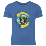 T-Shirts Vintage Royal / YXS ASTRONAUT MONKEY Youth Triblend T-Shirt