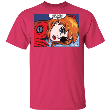 T-Shirts Heliconia / S Asuka Langley Pop Art T-Shirt