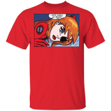 T-Shirts Red / S Asuka Langley Pop Art T-Shirt