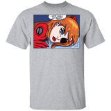 T-Shirts Sport Grey / YXS Asuka Langley Pop Art Youth T-Shirt