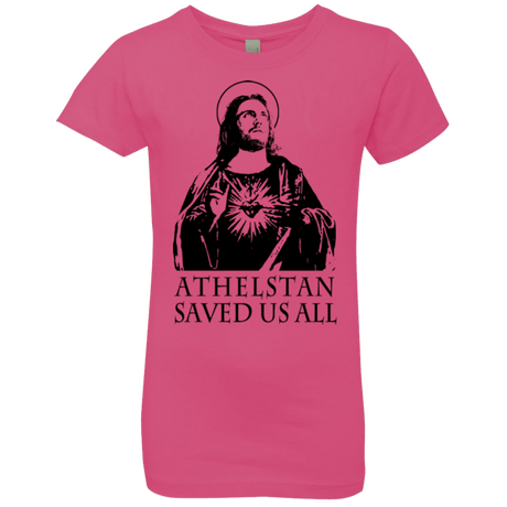 T-Shirts Hot Pink / YXS Athelstan saves Girls Premium T-Shirt