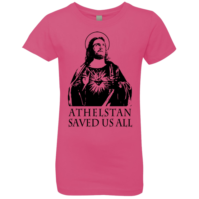 T-Shirts Hot Pink / YXS Athelstan saves Girls Premium T-Shirt