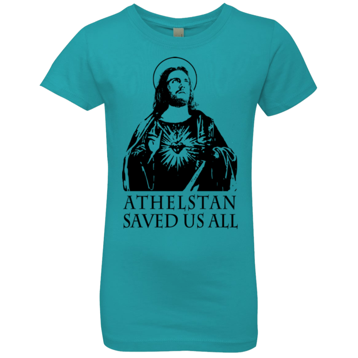 T-Shirts Tahiti Blue / YXS Athelstan saves Girls Premium T-Shirt
