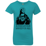 T-Shirts Tahiti Blue / YXS Athelstan saves Girls Premium T-Shirt