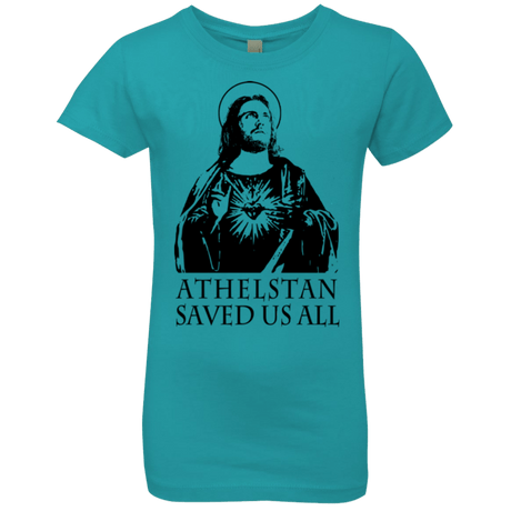 T-Shirts Tahiti Blue / YXS Athelstan saves Girls Premium T-Shirt