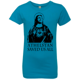 T-Shirts Turquoise / YXS Athelstan saves Girls Premium T-Shirt