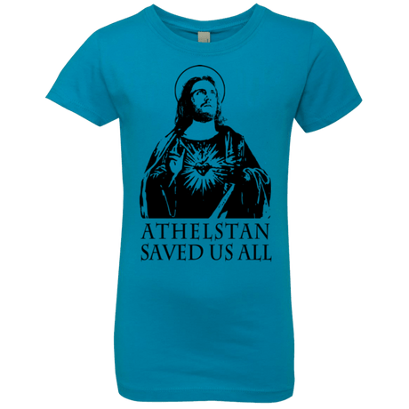 T-Shirts Turquoise / YXS Athelstan saves Girls Premium T-Shirt