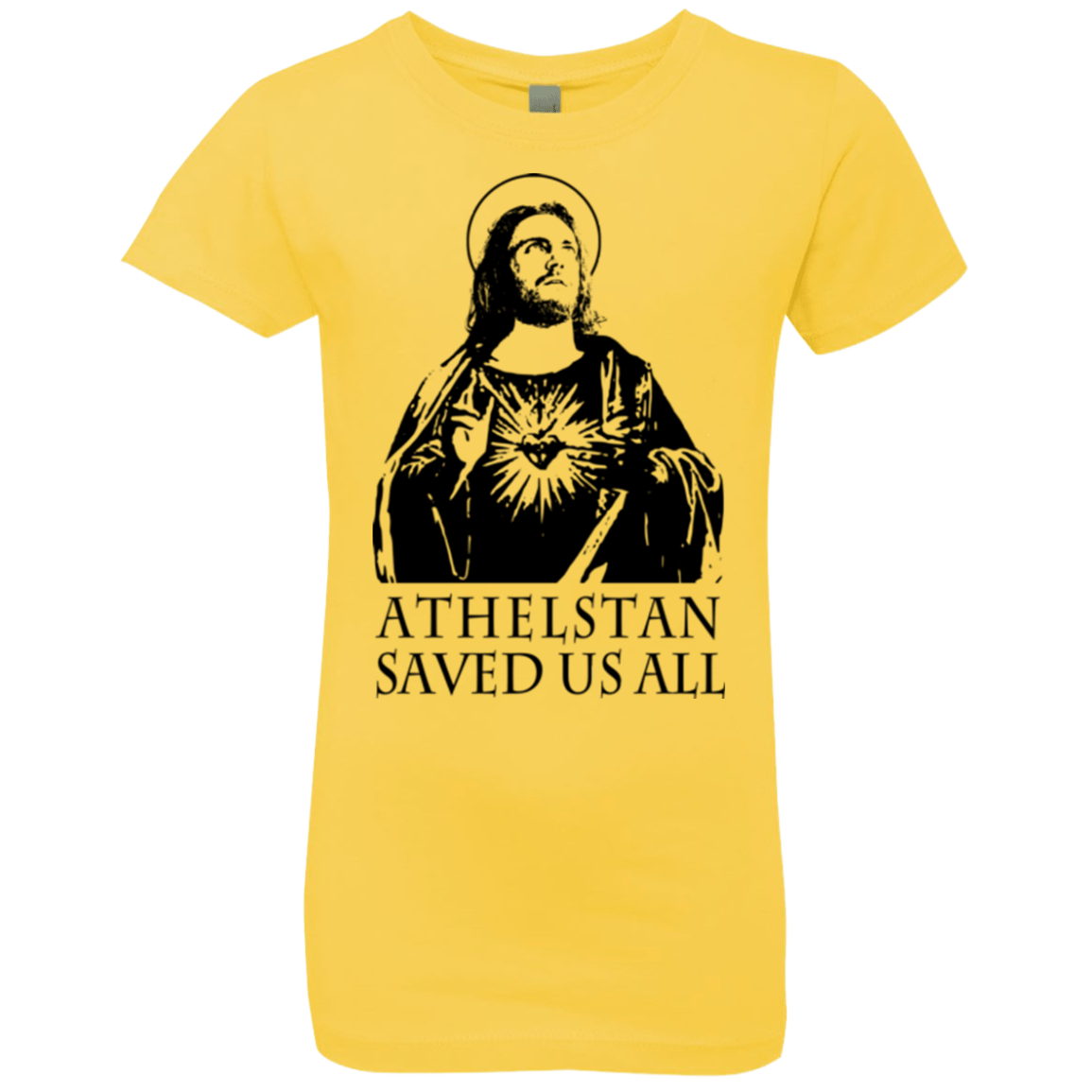 T-Shirts Vibrant Yellow / YXS Athelstan saves Girls Premium T-Shirt