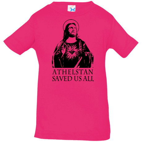 T-Shirts Hot Pink / 6 Months Athelstan saves Infant Premium T-Shirt