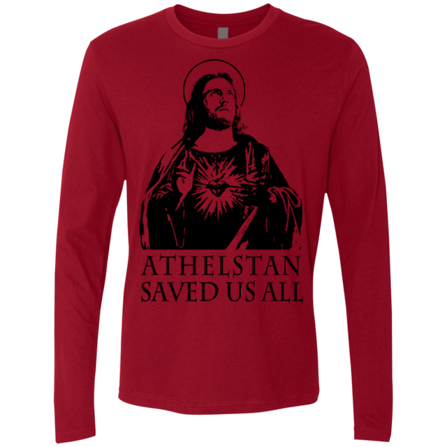 T-Shirts Cardinal / Small Athelstan saves Men's Premium Long Sleeve