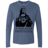 T-Shirts Indigo / Small Athelstan saves Men's Premium Long Sleeve