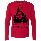 T-Shirts Red / Small Athelstan saves Men's Premium Long Sleeve