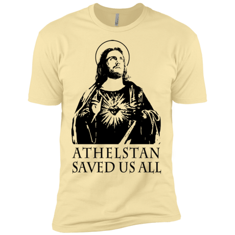 T-Shirts Banana Cream / X-Small Athelstan saves Men's Premium T-Shirt