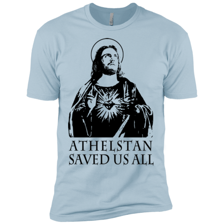 T-Shirts Light Blue / X-Small Athelstan saves Men's Premium T-Shirt