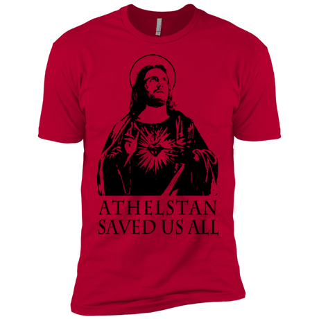 T-Shirts Red / X-Small Athelstan saves Men's Premium T-Shirt