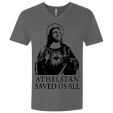 T-Shirts Heavy Metal / X-Small Athelstan saves Men's Premium V-Neck
