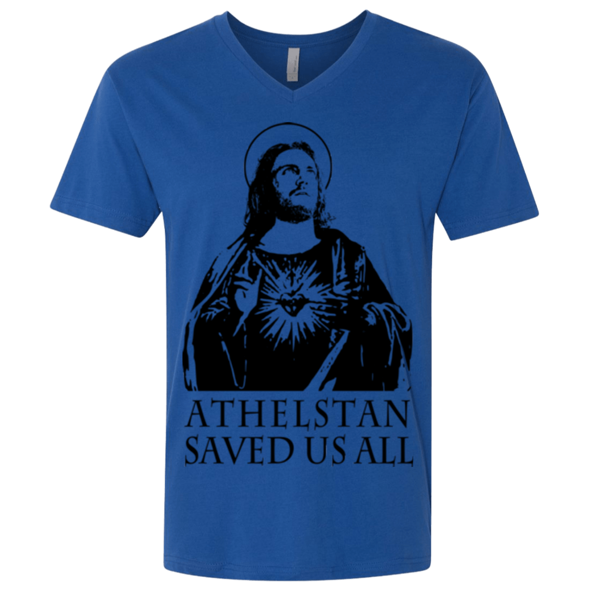 T-Shirts Royal / X-Small Athelstan saves Men's Premium V-Neck