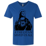 T-Shirts Royal / X-Small Athelstan saves Men's Premium V-Neck