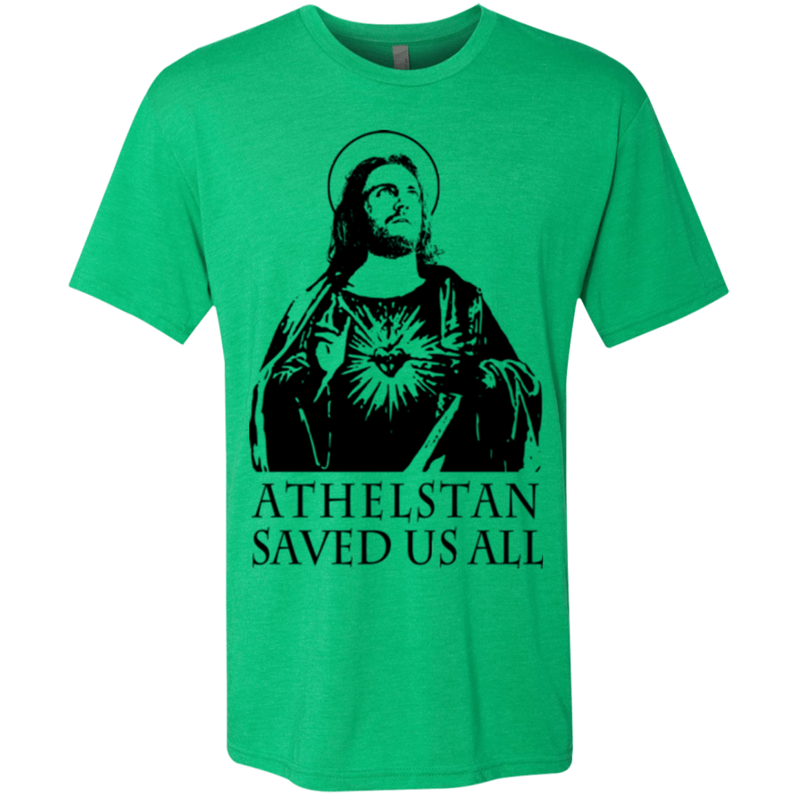 T-Shirts Envy / Small Athelstan saves Men's Triblend T-Shirt