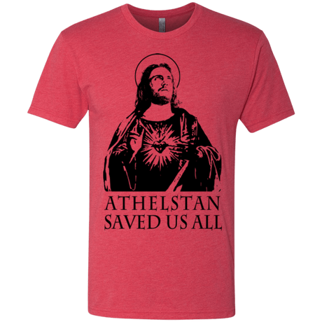 T-Shirts Vintage Red / Small Athelstan saves Men's Triblend T-Shirt