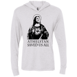 T-Shirts Heather White / X-Small Athelstan saves Triblend Long Sleeve Hoodie Tee