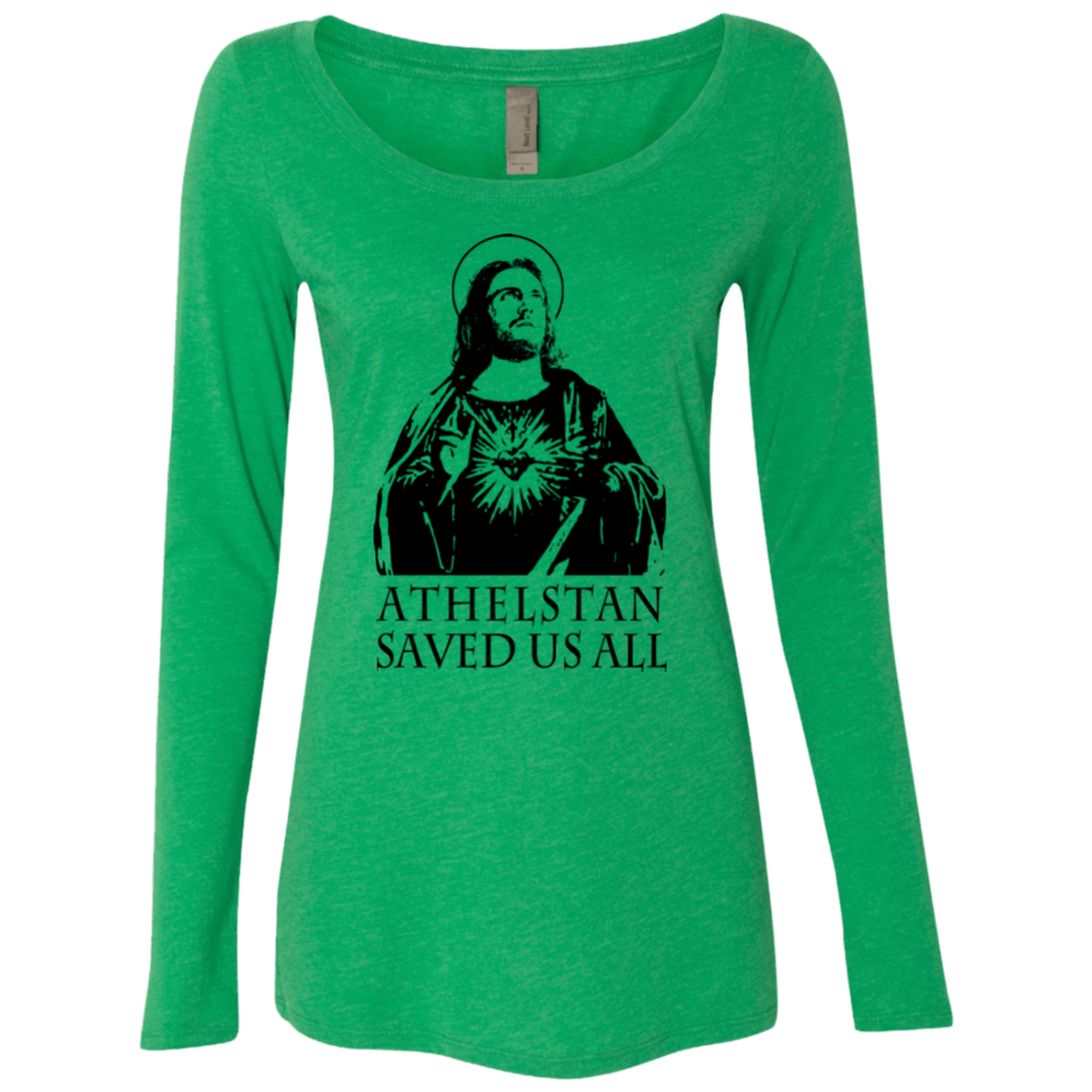 T-Shirts Envy / Small Athelstan saves Women's Triblend Long Sleeve Shirt