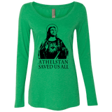 T-Shirts Envy / Small Athelstan saves Women's Triblend Long Sleeve Shirt