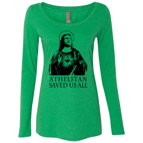 T-Shirts Envy / Small Athelstan saves Women's Triblend Long Sleeve Shirt