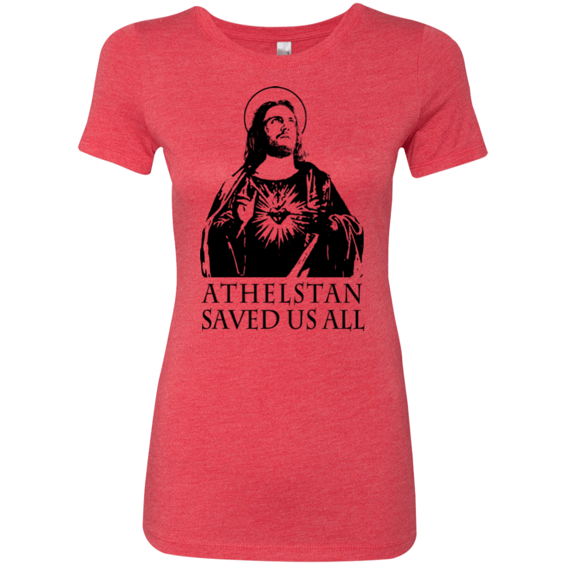 T-Shirts Vintage Red / Small Athelstan saves Women's Triblend T-Shirt