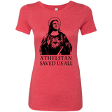 T-Shirts Vintage Red / Small Athelstan saves Women's Triblend T-Shirt