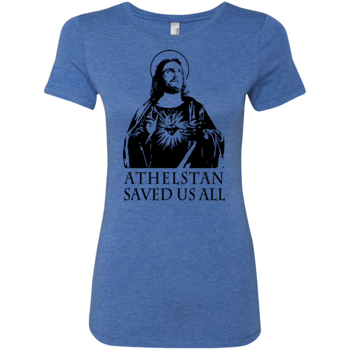 T-Shirts Vintage Royal / Small Athelstan saves Women's Triblend T-Shirt