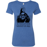 T-Shirts Vintage Royal / Small Athelstan saves Women's Triblend T-Shirt