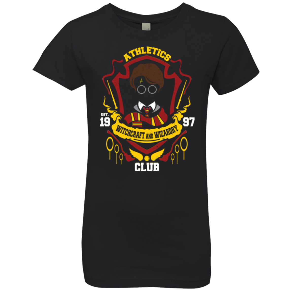 T-Shirts Black / YXS Athletics Club Girls Premium T-Shirt