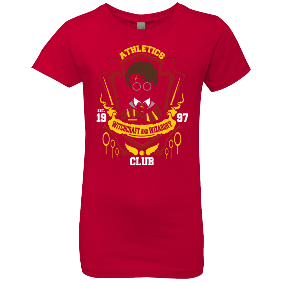 T-Shirts Red / YXS Athletics Club Girls Premium T-Shirt