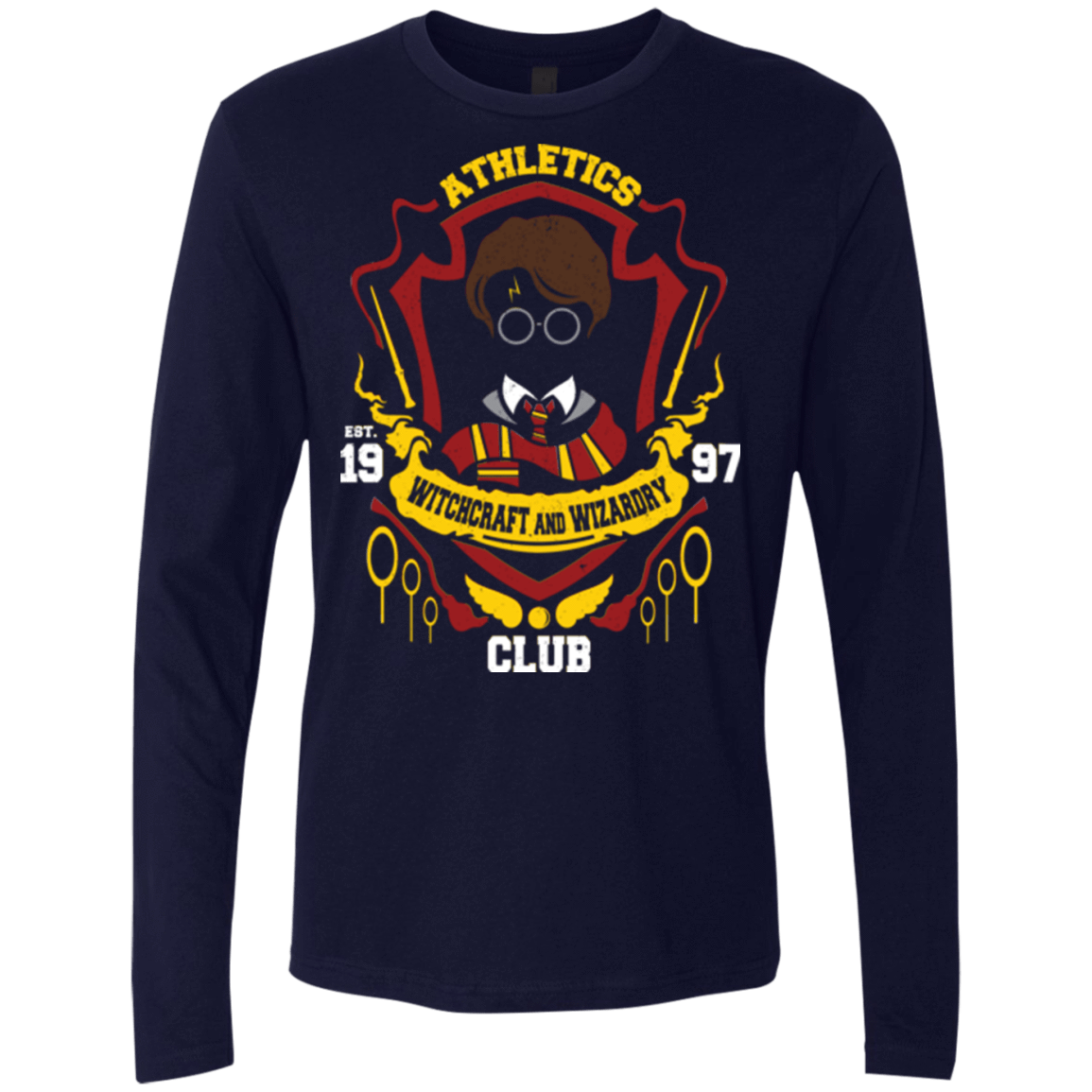 T-Shirts Midnight Navy / Small Athletics Club Men's Premium Long Sleeve