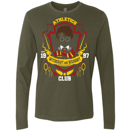 T-Shirts Military Green / Small Athletics Club Men's Premium Long Sleeve