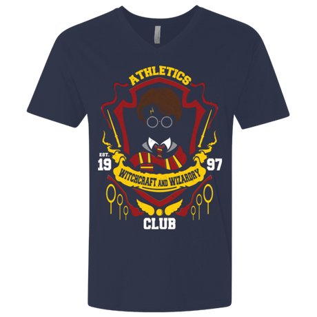 T-Shirts Midnight Navy / X-Small Athletics Club Men's Premium V-Neck