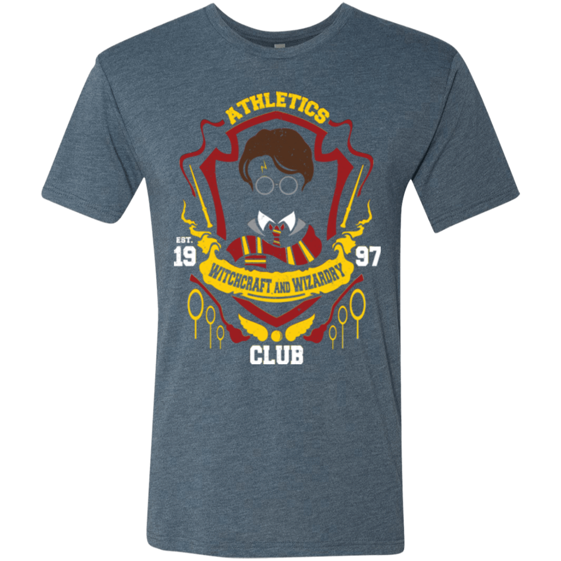 T-Shirts Indigo / Small Athletics Club Men's Triblend T-Shirt